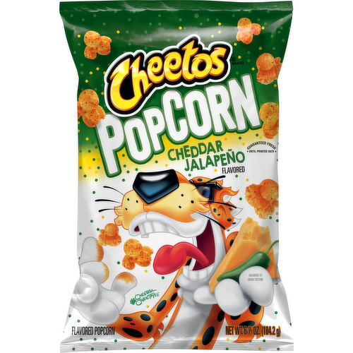 Cheetos Cheddar Jalapeno Flavored Popcorn