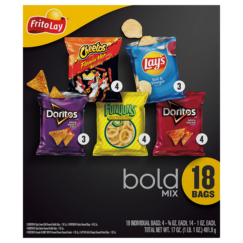 Frito-Lay Bold Mix Snack Chips Variety Multipack Smart Buy Value Pack