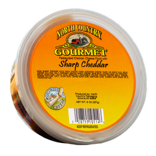 North Country Sharp Cheddar Cheese Spread