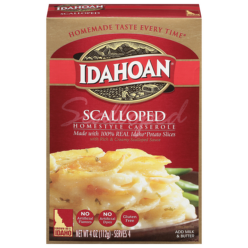 Idahoan Scalloped Homestyle Casserole Potato Slices