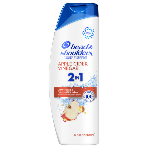 Head & Shoulders 2 in 1 Apple Cider Vinegar Dandruff Shampoo & Conditioner