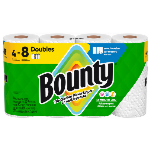 Bounty Select-A-Size Paper Towels Double Rolls