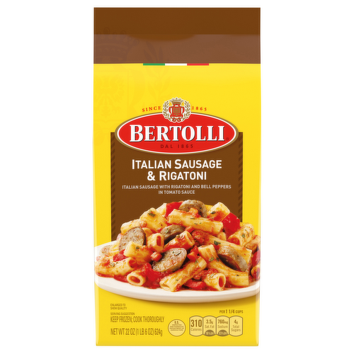 Bertolli Italian Sausage & Rigatoni Pasta