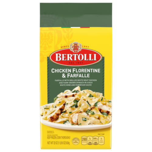 Bertolli Chicken Florentine & Farfalle Pasta