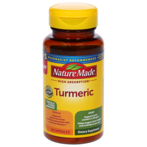 Nature Made High Absorption Turmeric Capsules