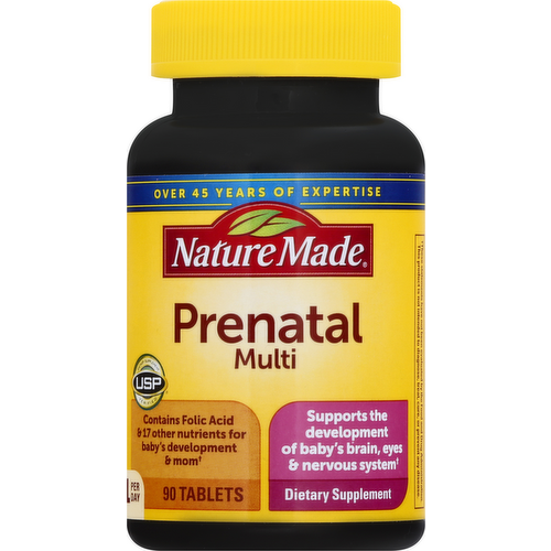 Nature Made Prenatal Multivitamin Tablets