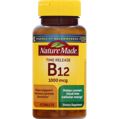 Nature Made Vitamin B12 1000mcg Tablets