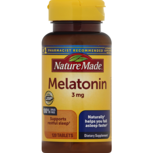 Nature Made Melatonin 3mg Softgels