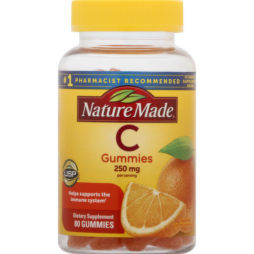 Nature Made Vitamin C 250mg Gummies Orange Flavor