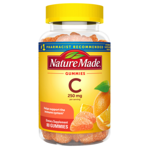 Nature Made Vitamin C 250mg Gummies Orange Flavor