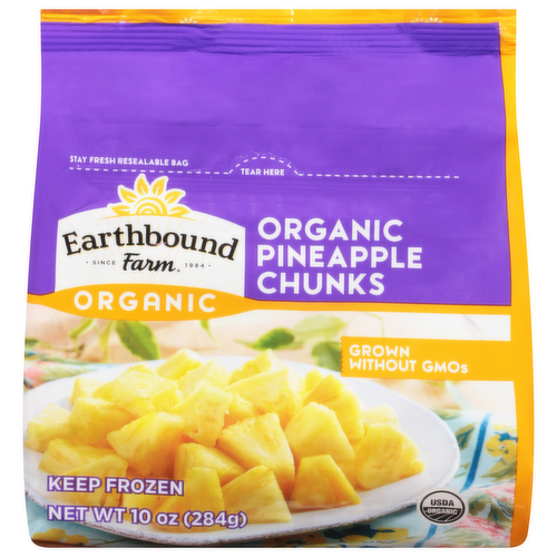 Earthbound Farm Organic Pineapple Chunks