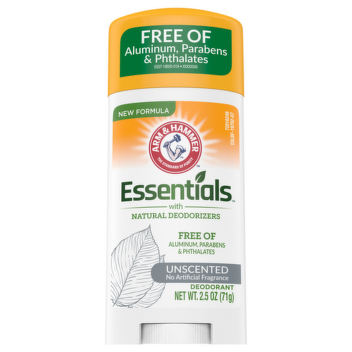 Arm & Hammer Essentials Unscented Deodorant