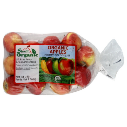 Organic Pink Lady Apples Bagged