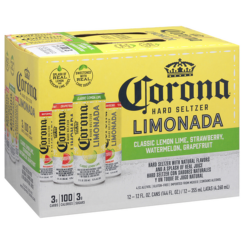 Corona Hard Seltzer Limonada Variety Pack