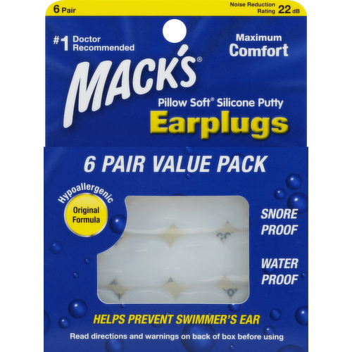 Macks Pillow Soft Earplugs