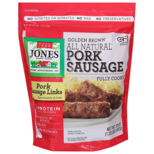 Jones Dairy Farm Golden Brown Pork Sausage Links