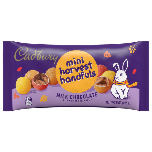 Cadbury Fall Halloween Milk Chocolate Mini Harvest Handfuls