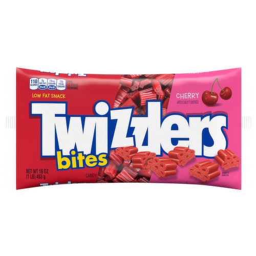 Twizzlers Cherry Bites Chewy Candy Pieces