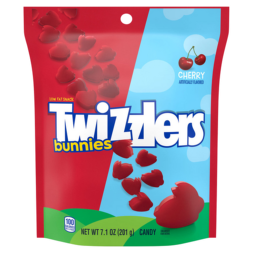 Twizzlers Easter Bunnies Chewy Cherry Candy Pieces