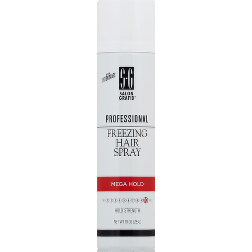 Salon Grafix Professional Freezing Mega Hold Hair Spray