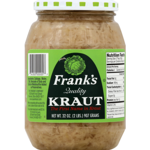 Frank's Quality Sauerkraut