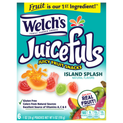 Welch's Juicefuls Island Splash Fruit Snacks