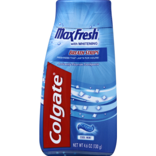 Colgate Max Fresh Fluoride Whitening Cool Mint Toothpaste
