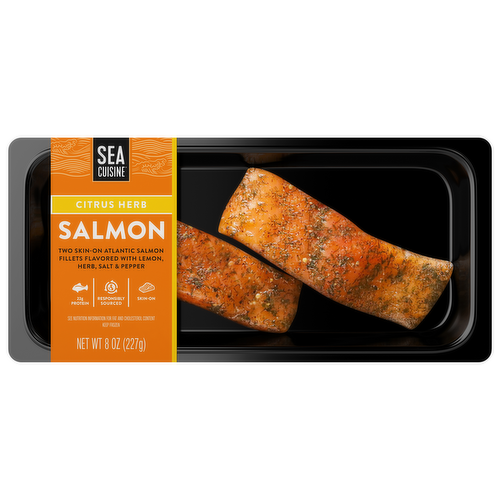 Sea Cuisine Citrus Herb Rubbed Salmon