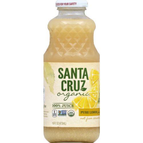 Santa Cruz Organic Pure 100% Lemon Juice