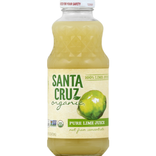 Santa Cruz Organic Pure 100% Lime Juice