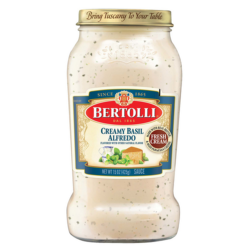 Bertolli Creamy Basil Alfredo Sauce