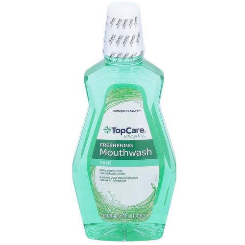 TopCare Mint Freshening Mouthwash & Gargle