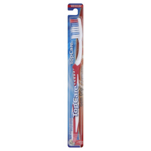TopCare Gem Grip Medium Toothbrush