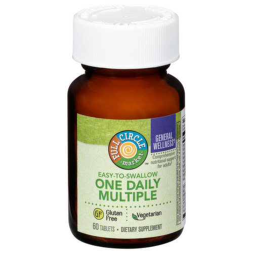 Full Circle Market One Daily Multivitamin Vegetarian Tablets