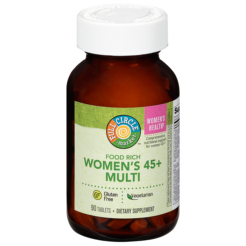 Full Circle Market Women's 45 Plus Multivitamin Tablets