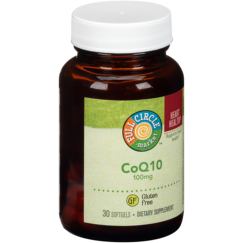 Full Circle Market CoQ10 100 mg Softgels