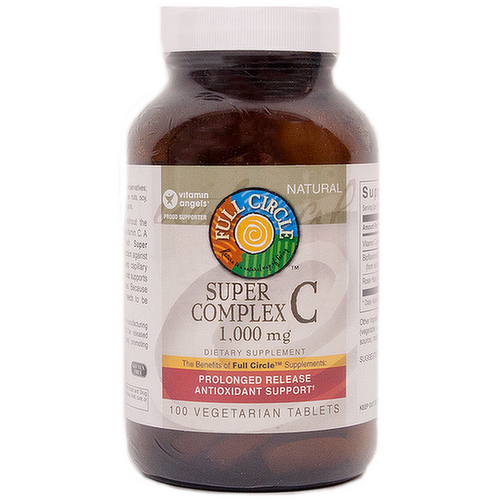 Full Circle Market Super Complex C 1000 mg Prolonged Release Vegetarian Tablets