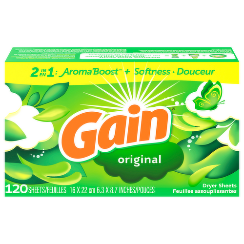 Gain Original Dryer Sheets