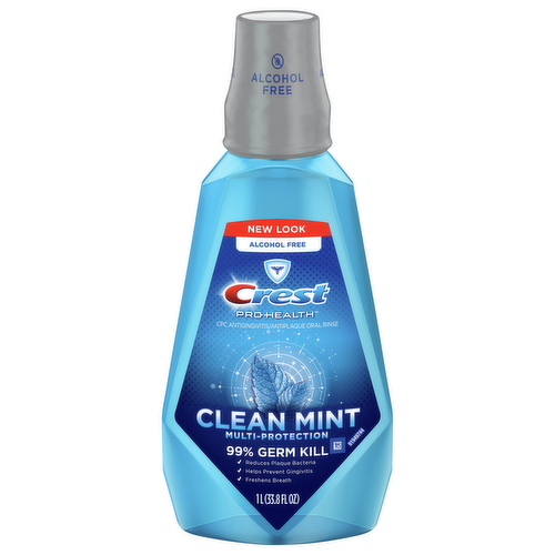 Crest ProHealth Antigingivitis & Antiplaque Oral Rinse Clean Mint