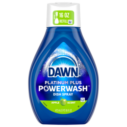 Dawn Platinum Powerwash Dish Spray Dish Soap Apple Scent Refill