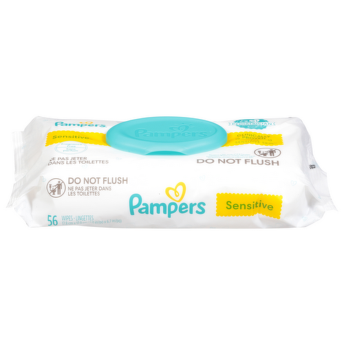 Pampers Sensitive Baby Wipes Travel Pack