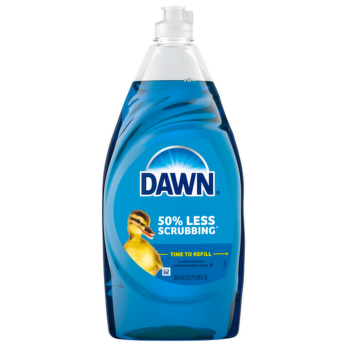 Dawn Platinum Dishwashing Liquid Dish Soap Refreshing Rain Scent