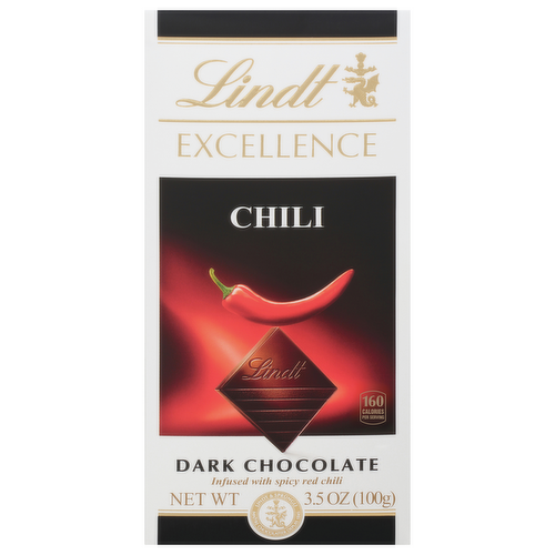 Lindt Excellence Dark Chocolate with Chili Bar