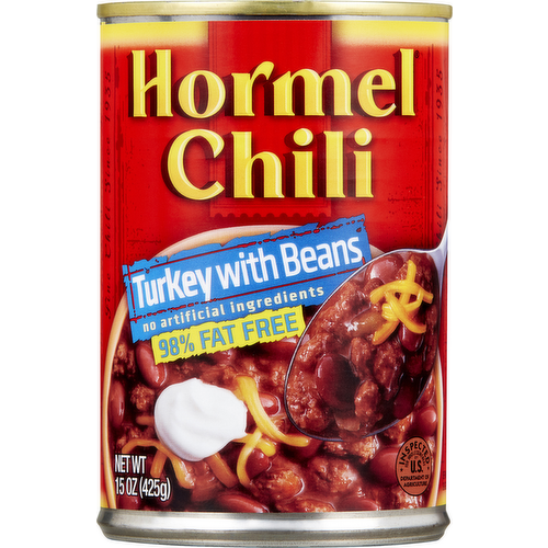 Hormel Chili Turkey with Beans
