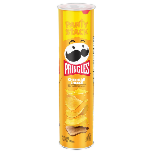 Pringles Party Stacks Cheddar Cheese Potato Crisps Chips