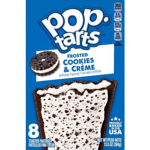 Kellogg's Pop-Tarts Frosted Cookies & Creme