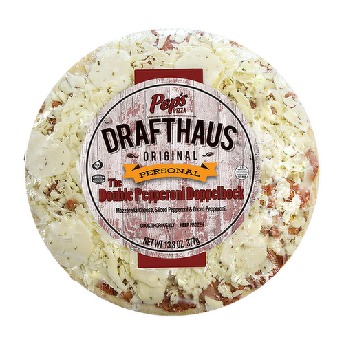 Pep's Drafthaus Original The Double Pepperoni Doppelbock Personal Pizza