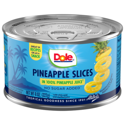 Dole Pineapple Slices in Pineapple Juice