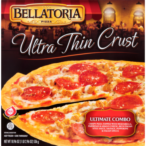 Bellatoria Ultra Thin Crust Ultimate Combo Pizza