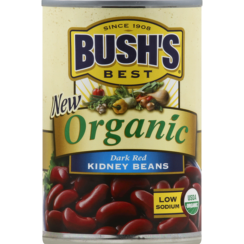 Bush's Best Organic Dark Red Kidney Beans